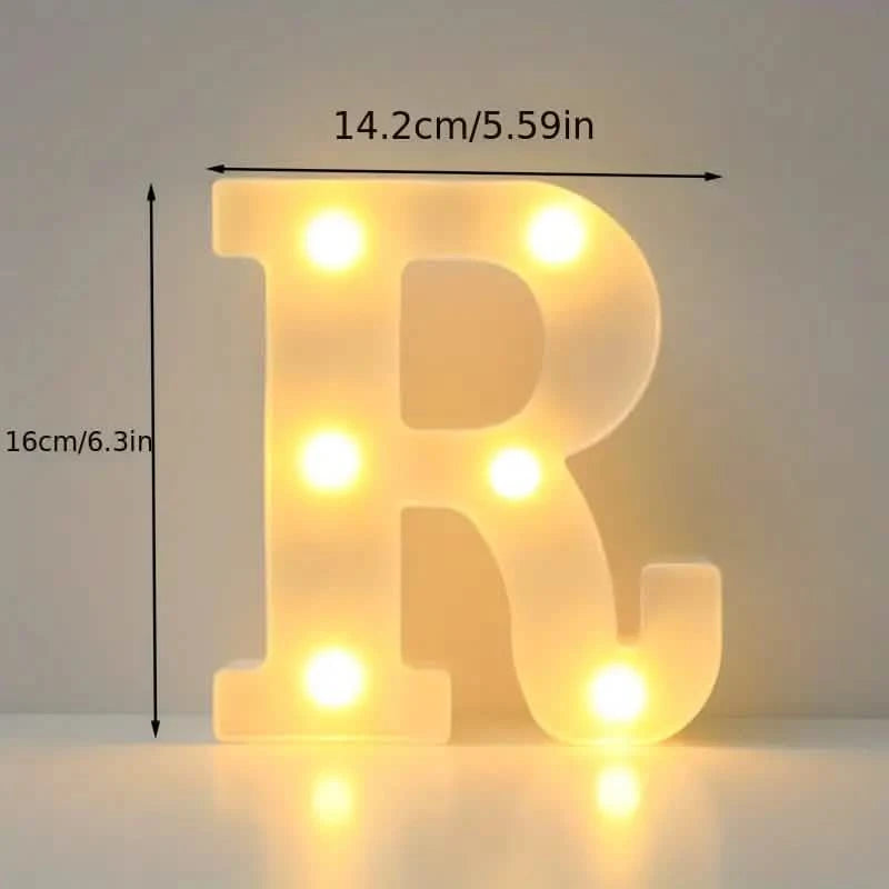 LED Alphabet Light Holiday Decor & Apparel R - DailySale