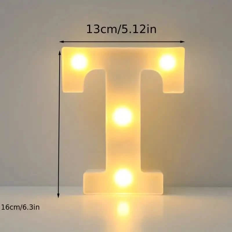 LED Alphabet Light Holiday Decor & Apparel T - DailySale