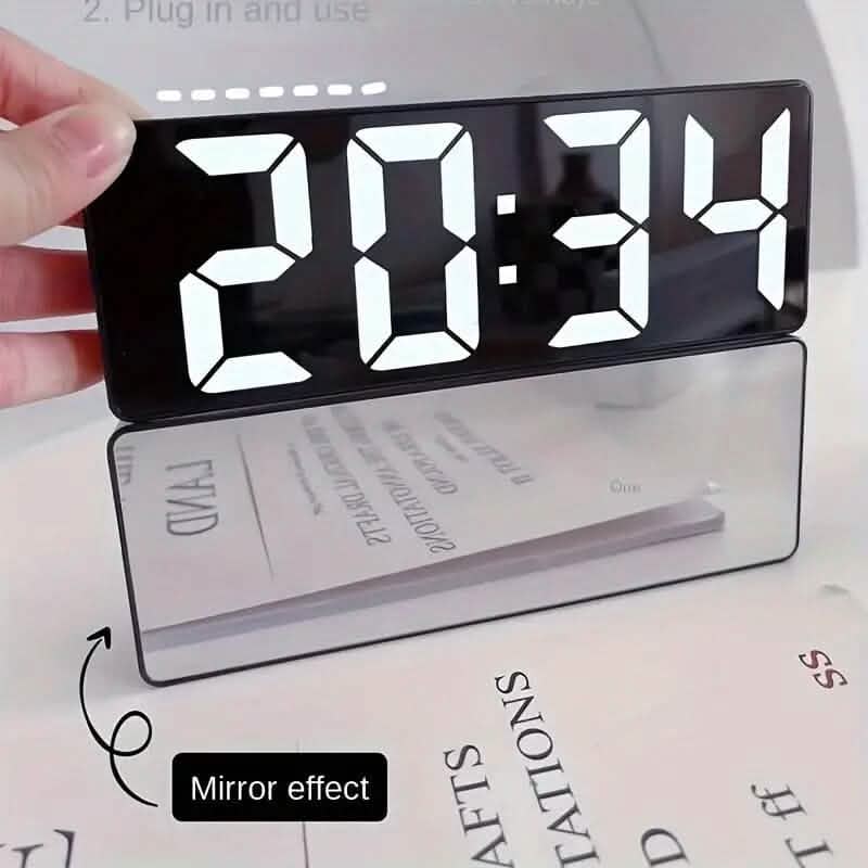 LED Digital Alarm Clock with Dual Alarms, Voice Control and more Household Appliances - DailySale