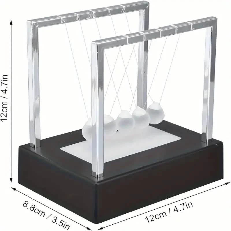 LED Light Up Pendulum Perpetual Fun Science Physics Learning Balance Balls Desk Toys Toys & Games - DailySale