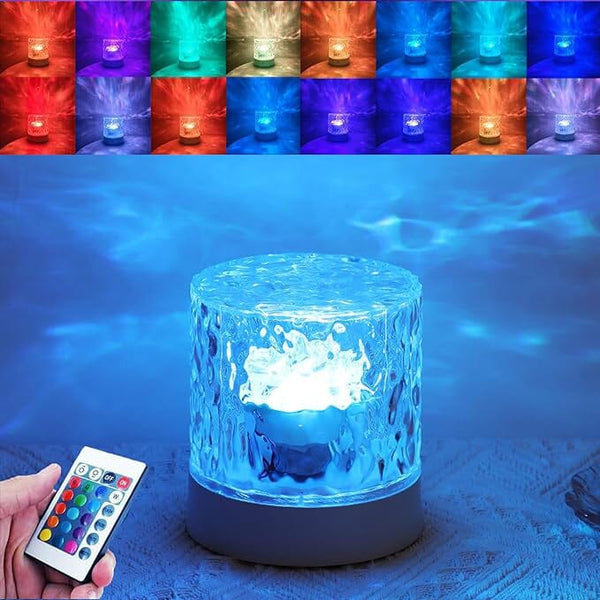 LED Water Ripple Ambient Night Light Indoor Lighting - DailySale