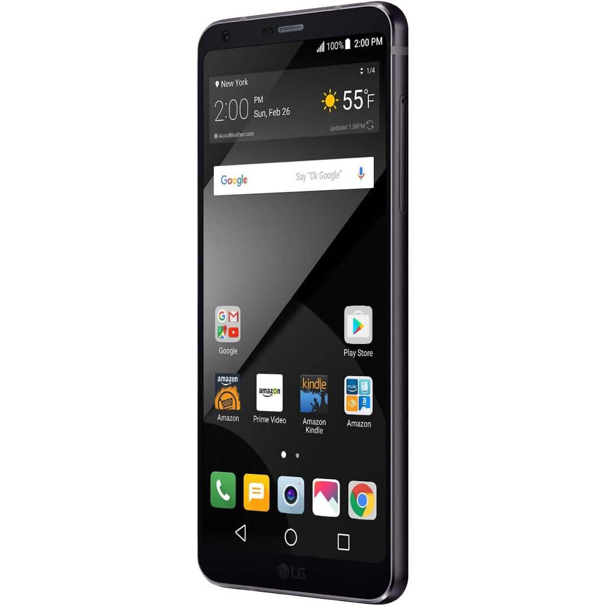 LG G6+ 128GB AT&T, T-Mobile and Verizon Unlocked (Refurbished) Cell Phones - DailySale
