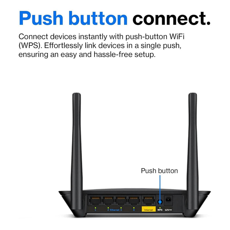 Linksys WiFi 5 Router Dual-Band 1,500 Sq. Ft Coverage (Refurbished) Computer Accessories - DailySale