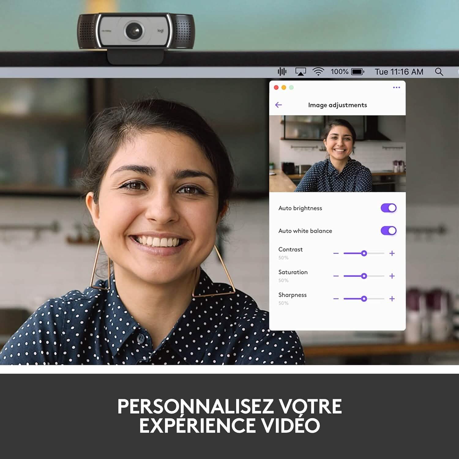 Logitech C930e Webcam (Refurbished) Computer Accessories - DailySale