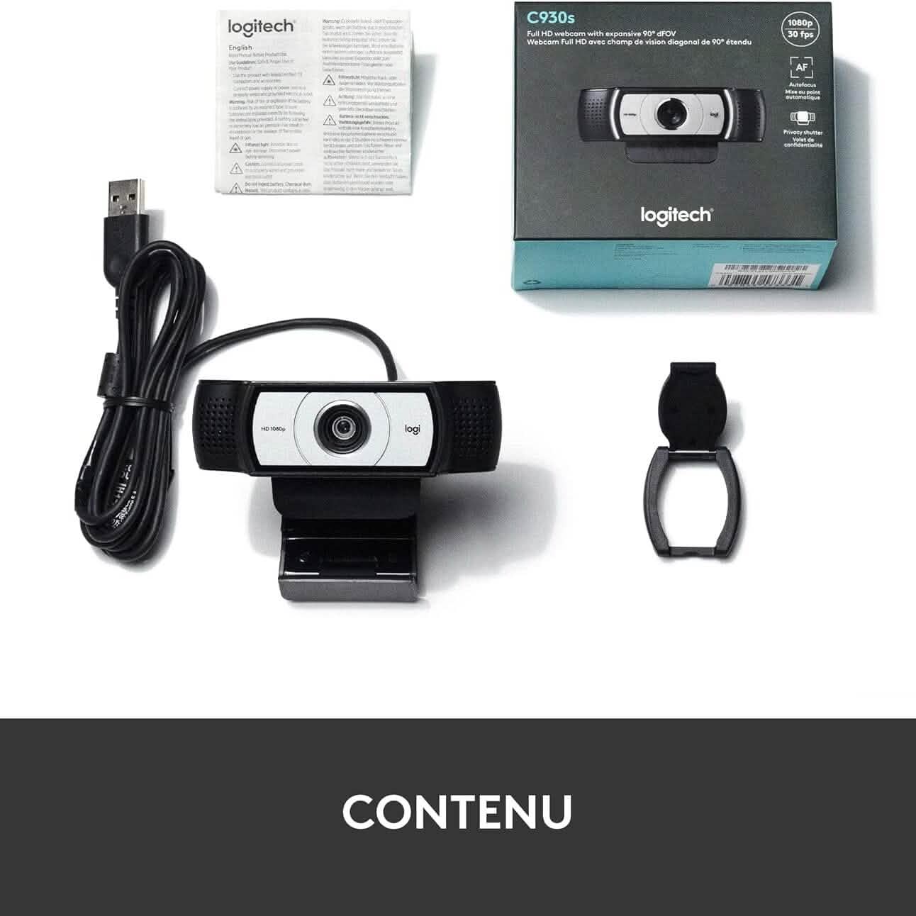 Logitech C930e Webcam (Refurbished) Computer Accessories - DailySale