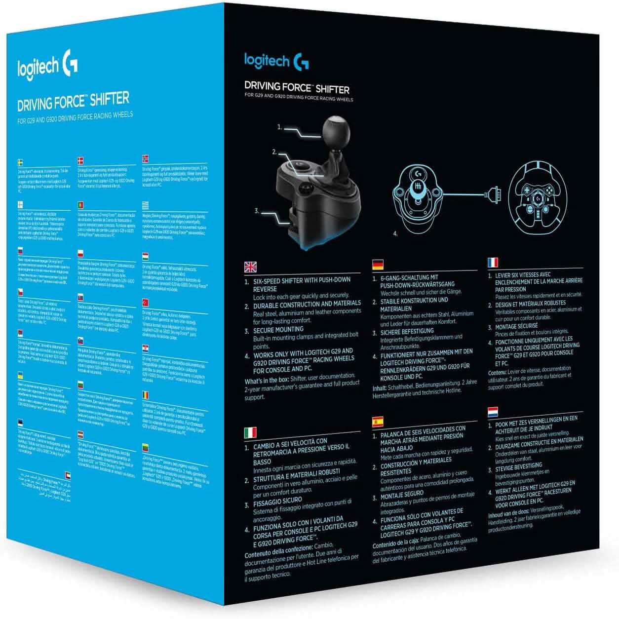 Logitech Driving Force Shifter - USB for PS4 and Xbox One Video Games & Consoles - DailySale