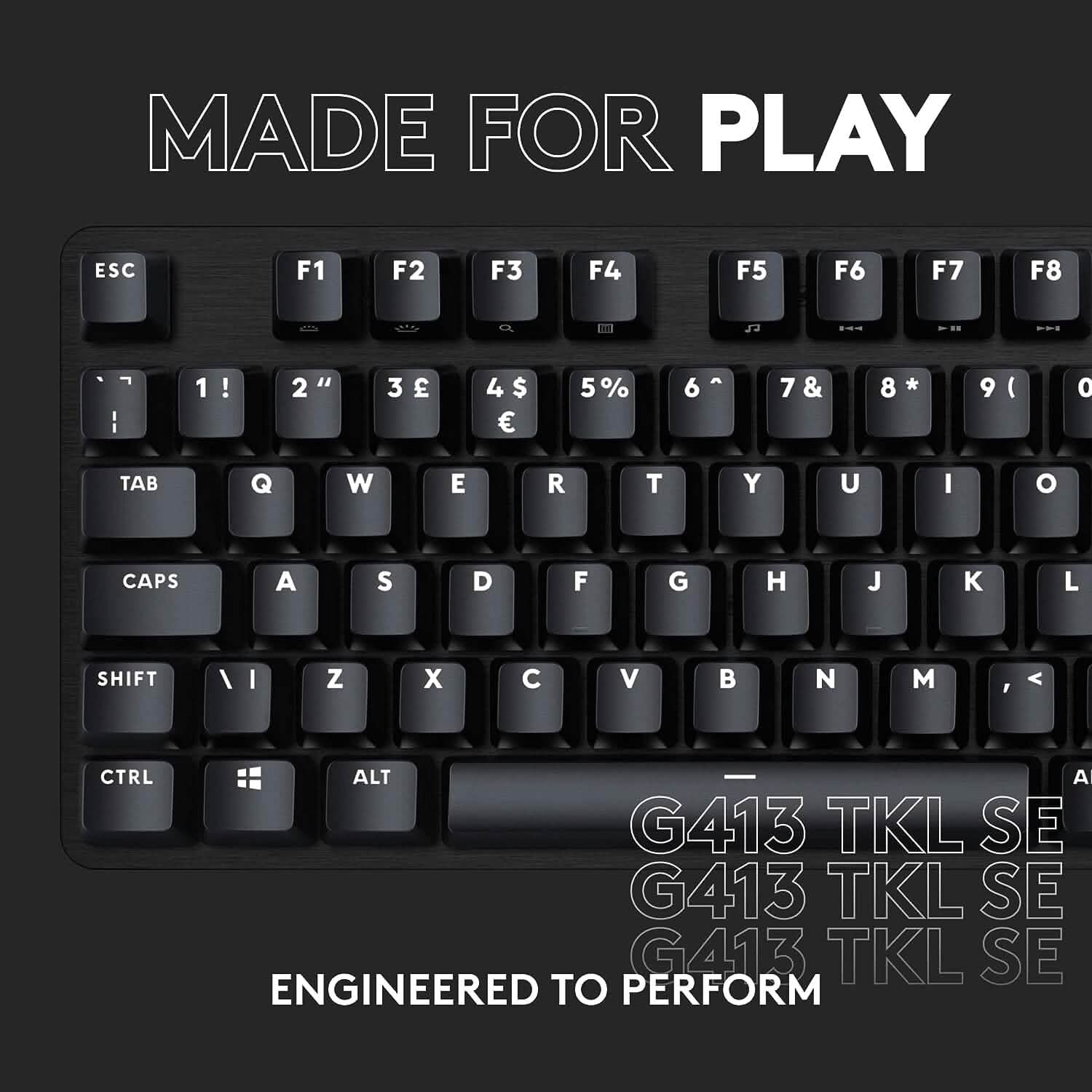 Logitech G413 TKL SE Mechanical Gaming Keyboard Computer Accessories - DailySale