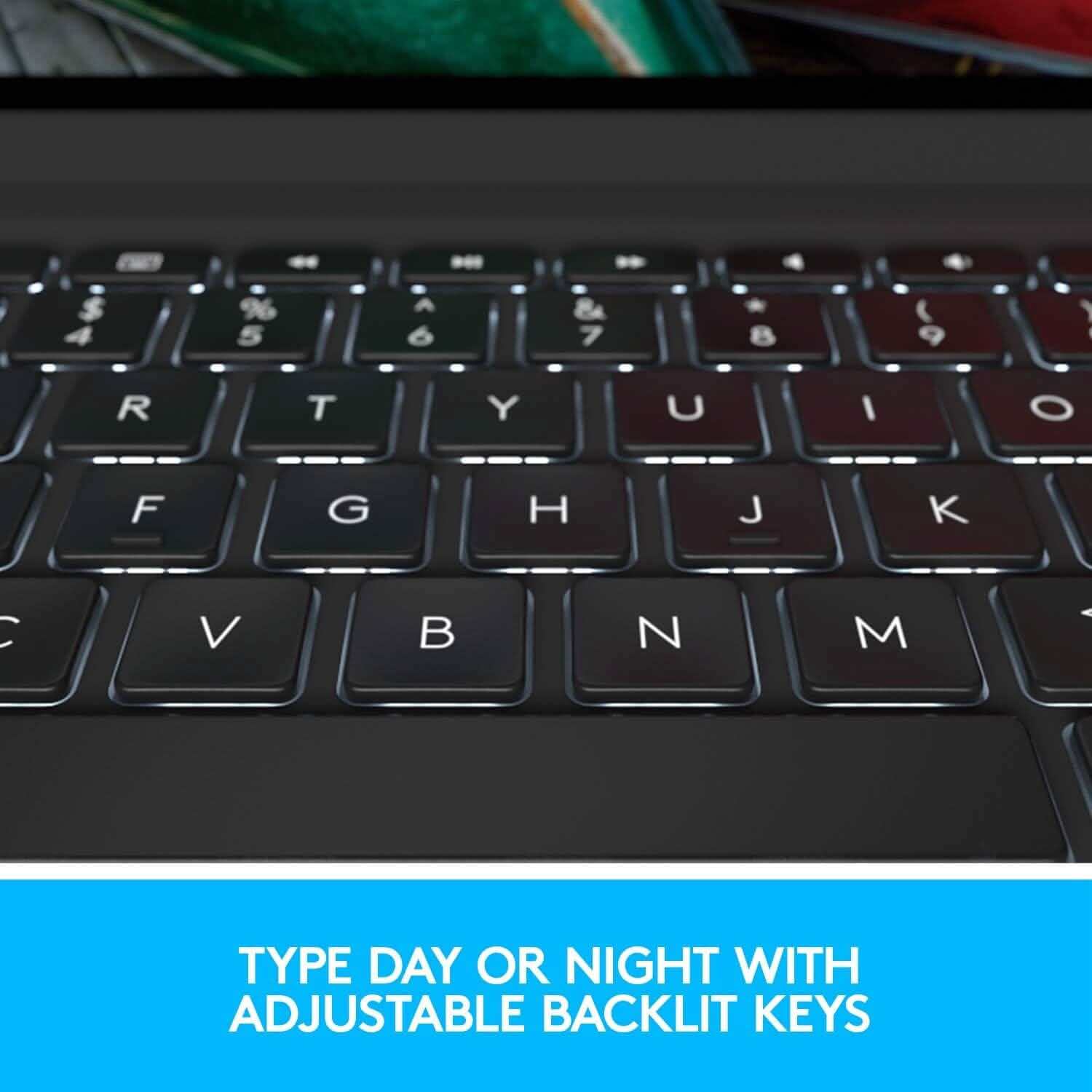 Logitech Slim Folio Pro Backlit Bluetooth Keyboard Case for iPad Pro 11-inch (1st, 2nd, 3rd, 4th Gen- 2018, 2020, 2021, 2022) (Refurbished) Computer Accessories - DailySale