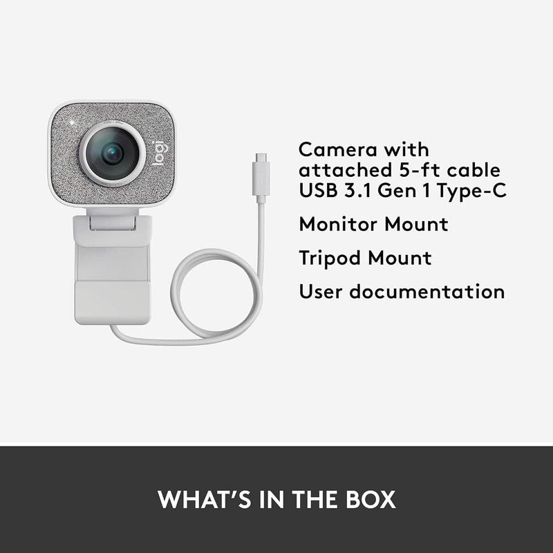 Logitech StreamCam, Live Streaming Webcam Computer Accessories - DailySale