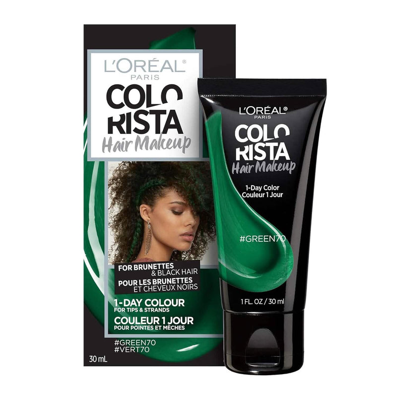 Loreal Colorista Hair Makeup 1-Day Haircolor Beauty & Personal Care Green - DailySale