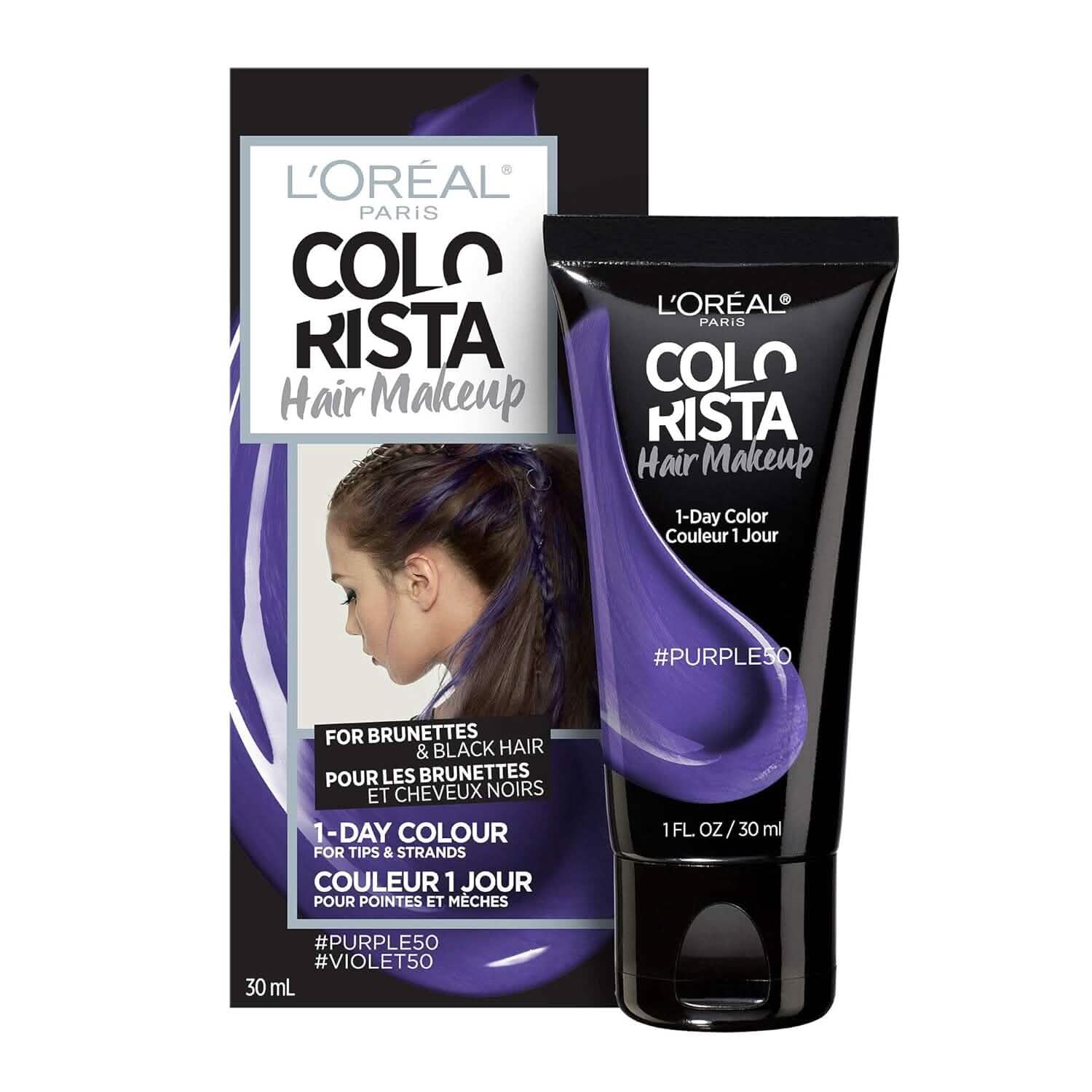 Loreal Colorista Hair Makeup 1-Day Haircolor Beauty & Personal Care Purple - DailySale