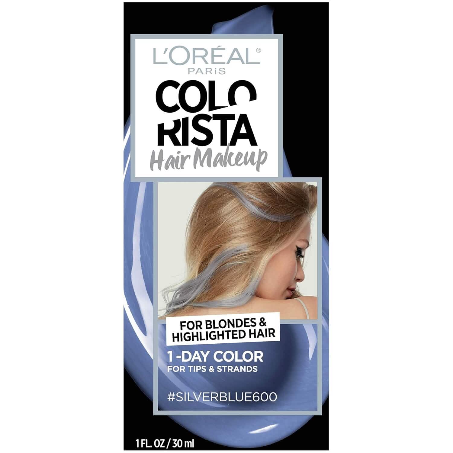 Loreal Colorista Hair Makeup 1-Day Haircolor Beauty & Personal Care Silver - DailySale