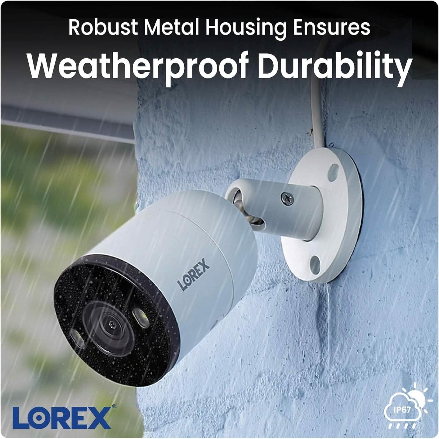 Lorex Indoor/Outdoor 4K IP Security Camera Smart Home & Security - DailySale