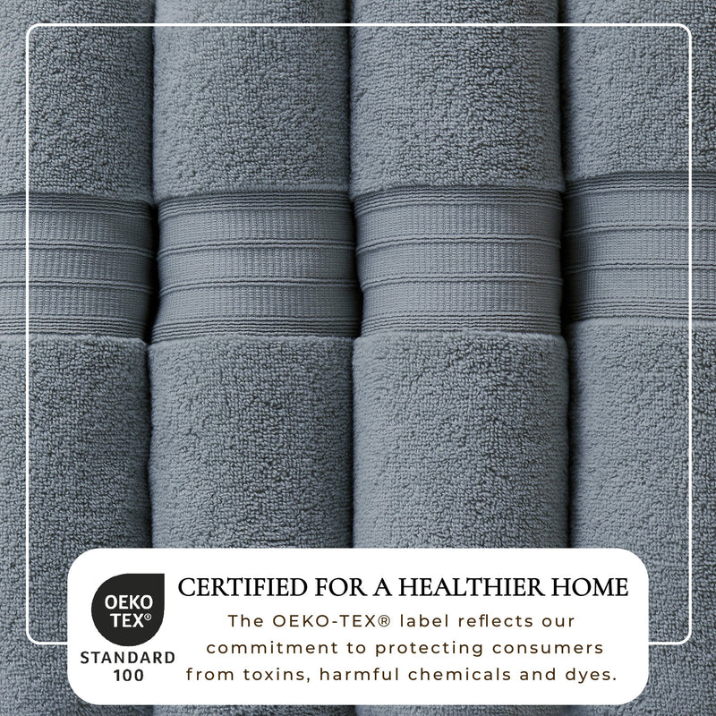 100% Cotton Premium Bath Towel Set - Chiara Collection