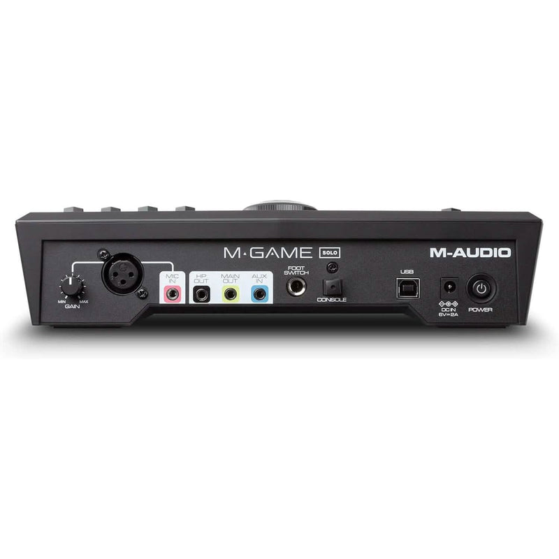 M-Game Solo USB Audio Interface Mixer for Streaming and Gaming Computer Accessories - DailySale