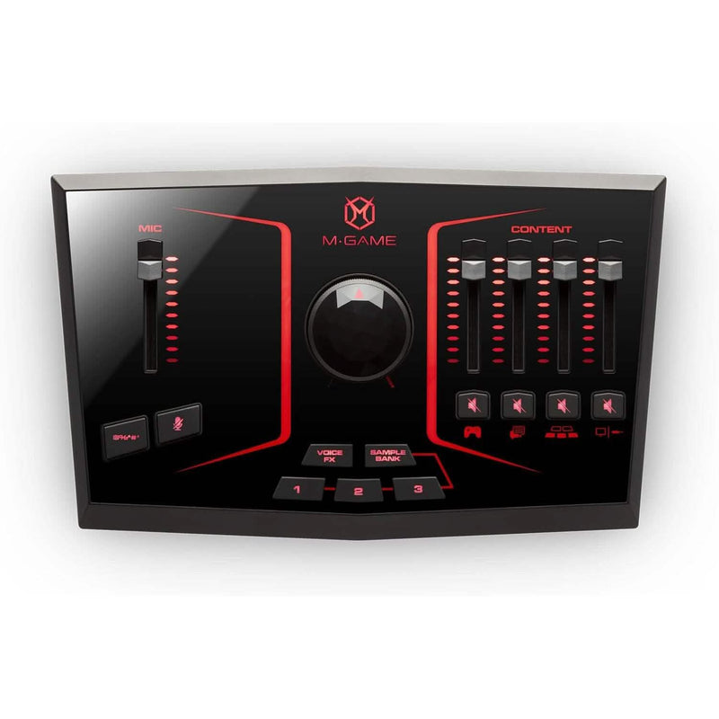 M-Game Solo USB Audio Interface Mixer for Streaming and Gaming Computer Accessories - DailySale