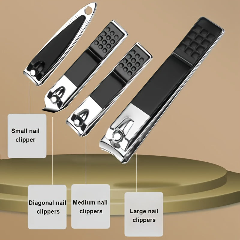 Four clipper sizes: small, medium, large and diagonal