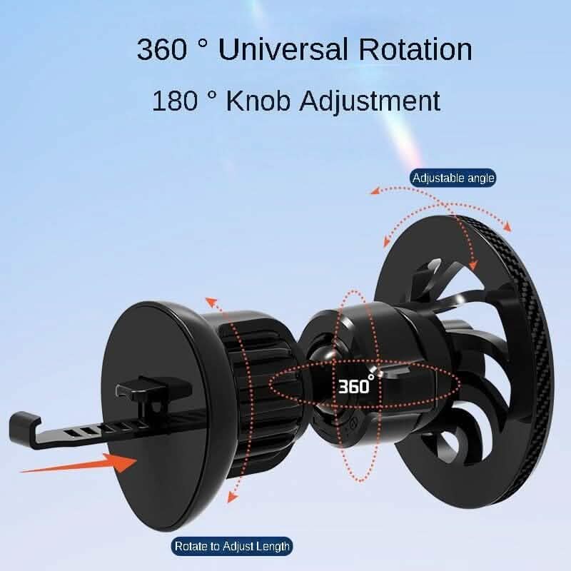 Magnetic Car Phone Holder Car Dashboard Air Vent Strong Magnetic Navigation Fixed Bracket Mobile Accessories - DailySale