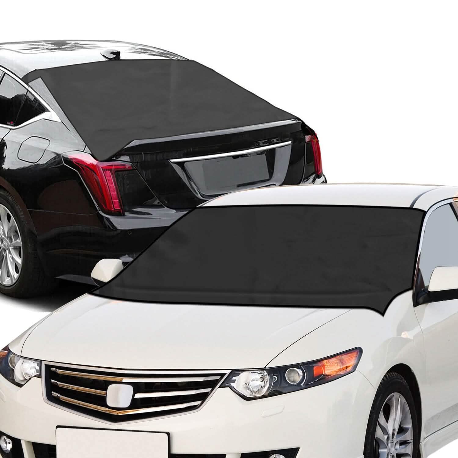 Magnetic Car Windshield Cover Front Rear Protector Fit for All Cars Automotive - DailySale