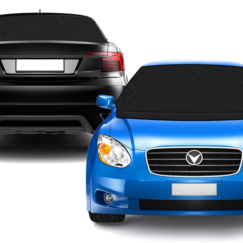 Magnetic Car Windshield Cover Front Rear Protector Fit for All Cars Automotive - DailySale