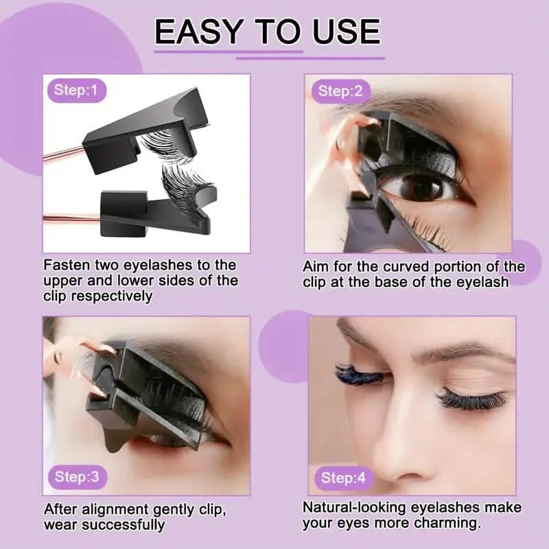 Magnetic Eyelashes - 7 Times Adhesion Force Beauty & Personal Care - DailySale