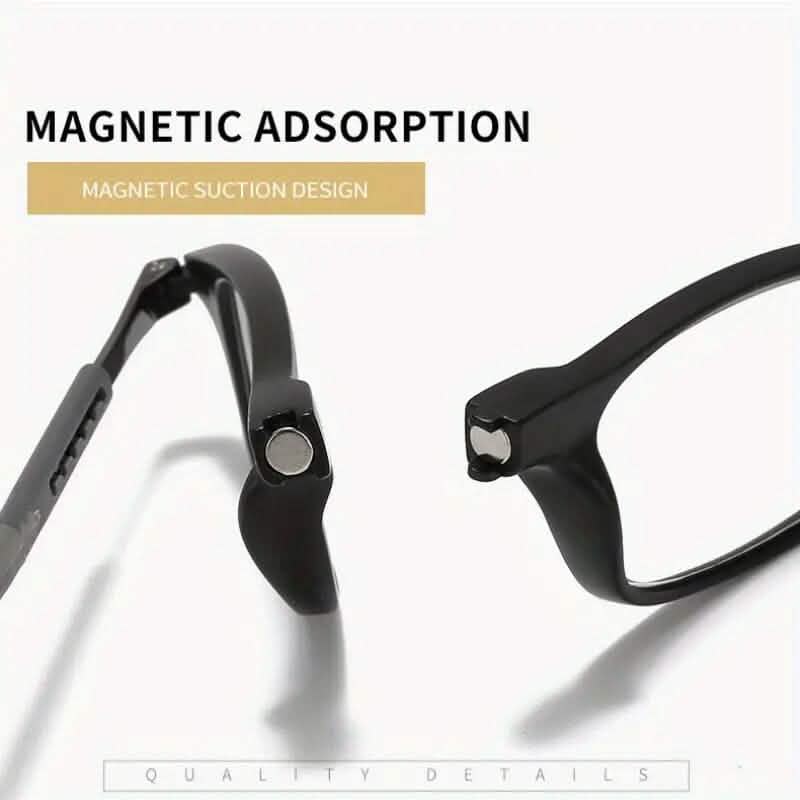 Magnetic Rectangular Reading Glasses Wellness - DailySale