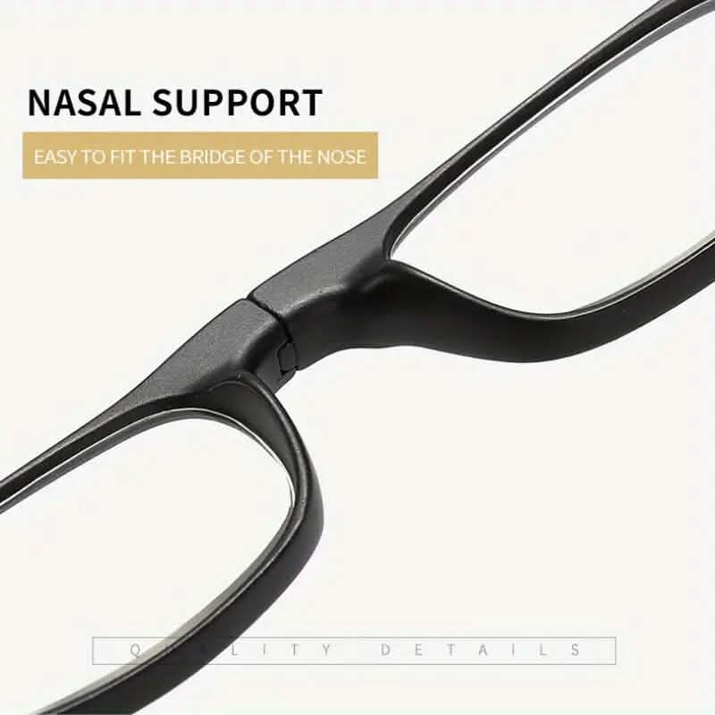 Magnetic Rectangular Reading Glasses Wellness - DailySale