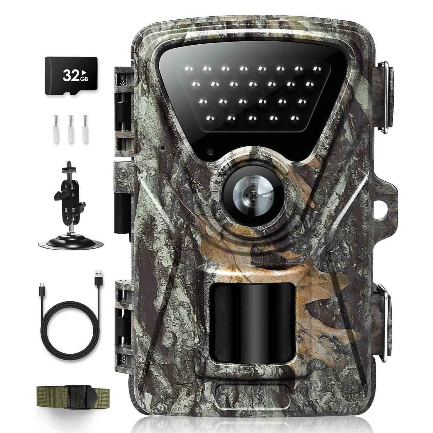 MAXDONE Trail Camera Hunting Camera Game (Refurbished) Sports & Outdoors - DailySale