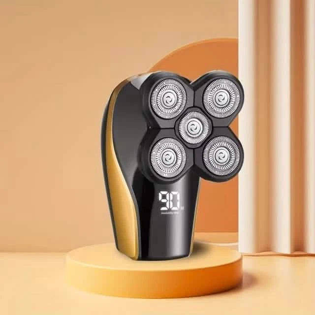 Men's Cordless Rechargeable Wet/Dry Shaver with LED Display Men's Grooming - DailySale