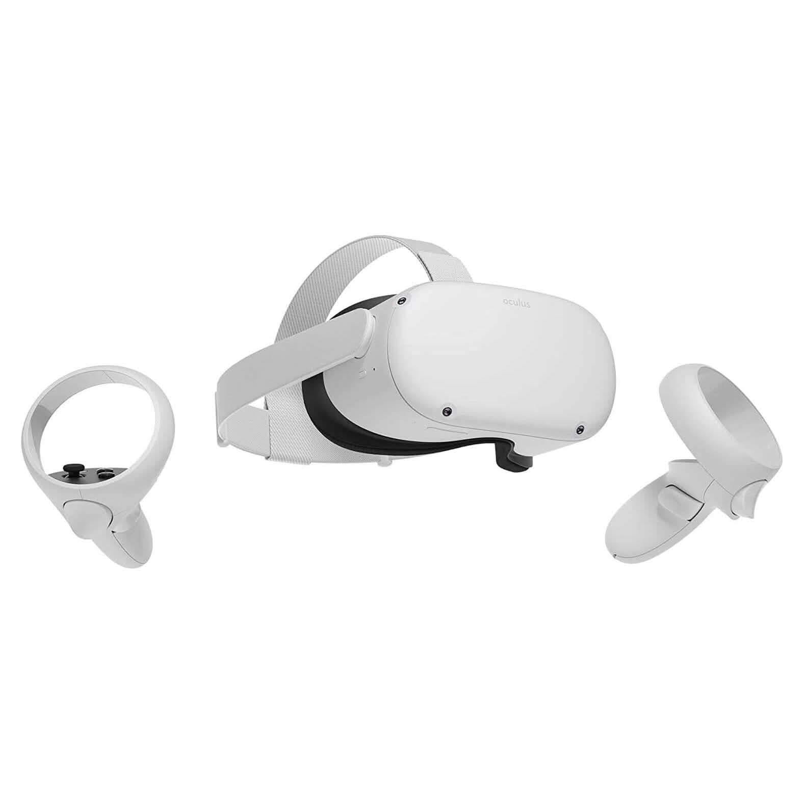 Meta Quest 2 128GB Advanced All-in-One Virtual Reality Headset (Refurbished) Video Games & Consoles - DailySale