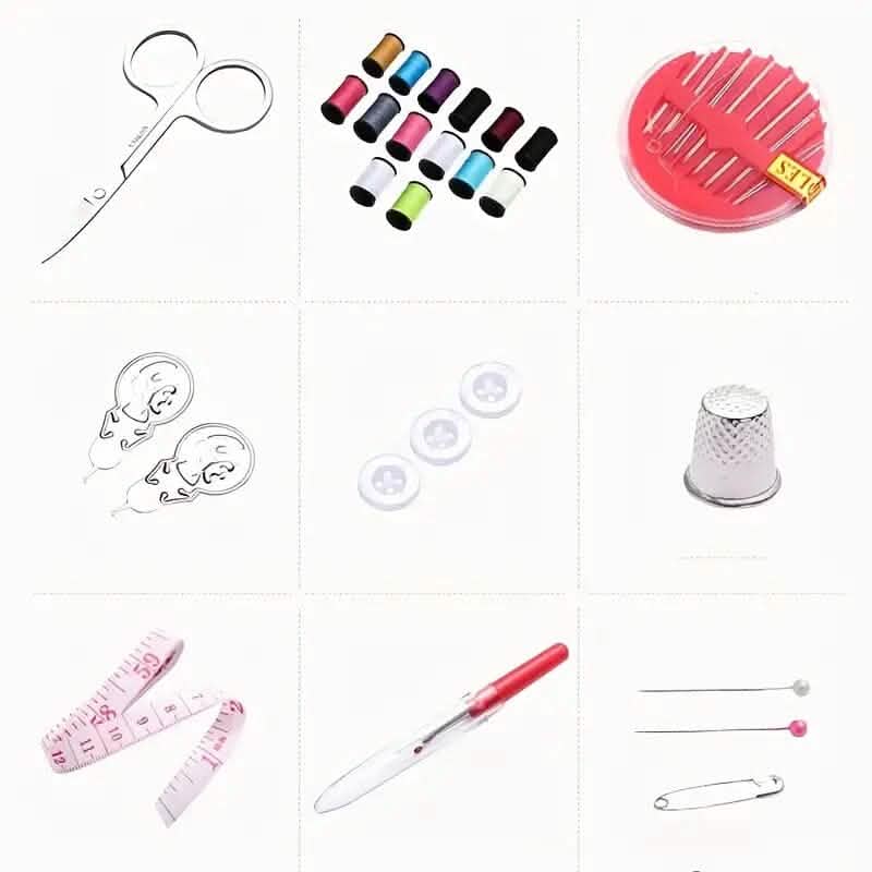 Mini Travel Sewing Kit Fabric Repair Set Arts & Crafts - DailySale
