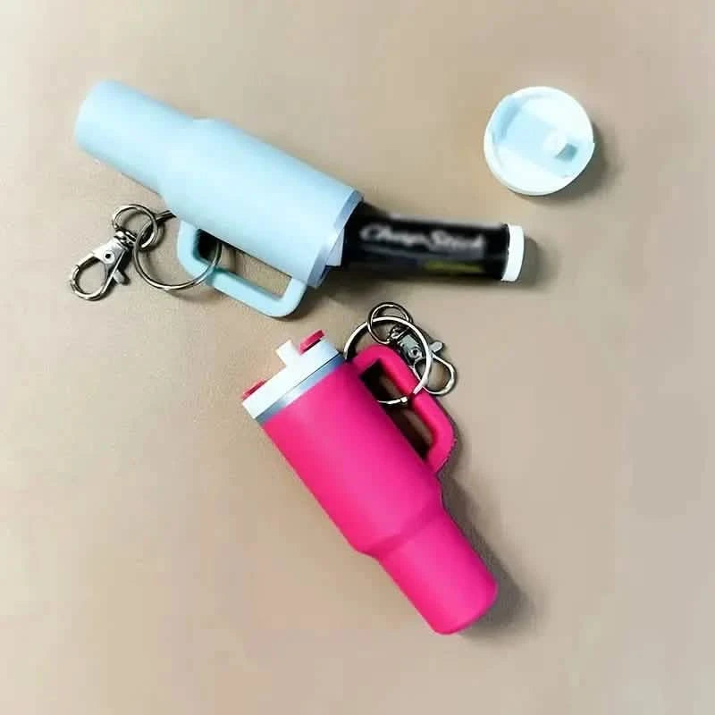 Mini Water Bottle Keychain - Street Style, Plastic Material Everything Else - DailySale