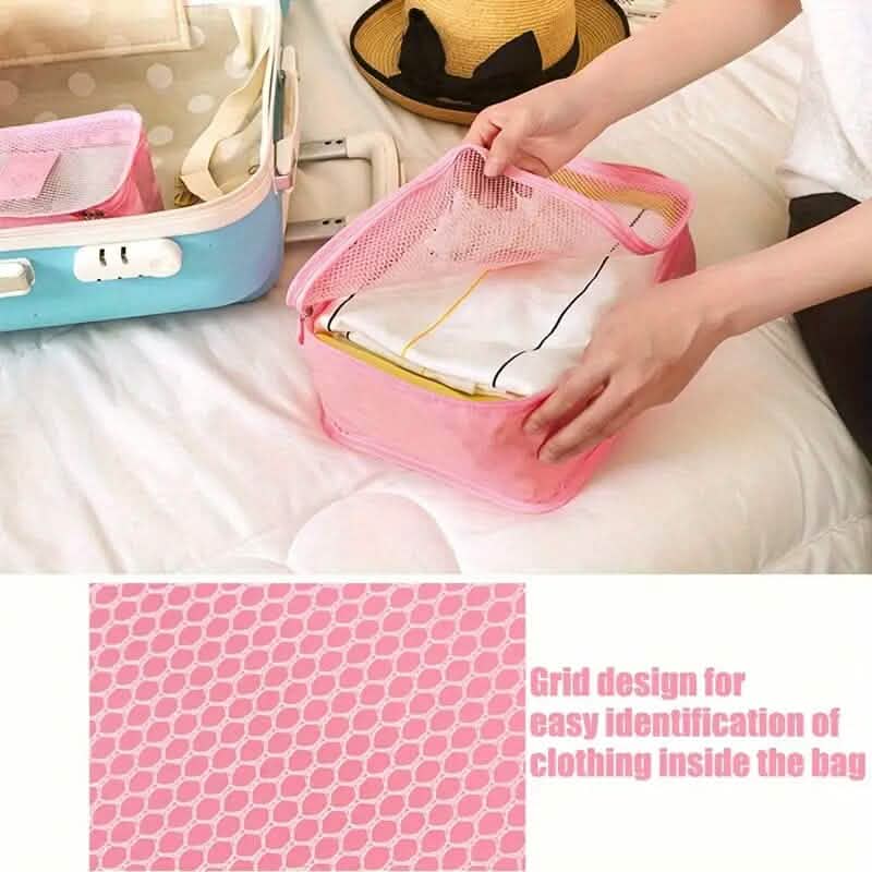 Minimalist Solid Color Versatile Luggage Bag Set Bags & Travel - DailySale