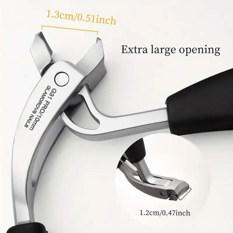 Modern Stainless Steel Nail Clipper with Concave Blade Beauty & Personal Care - DailySale