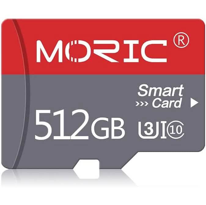 Moric 512GB Micro SD Card Fast Speed MicroSDXC UHS-I Memory Card Mobile Accessories - DailySale