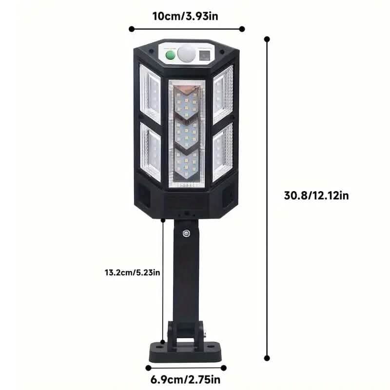 Motion Sensor Solar Powered Outdoor Lights 3 Modes with 43 LED Lamp Beads Outdoor Lighting - DailySale