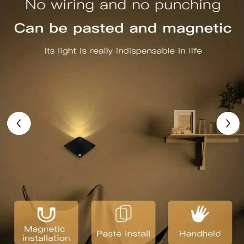 Motion Sensor Wall Lamp, Night Lights For Bedroom Porch Balcony Corridor Home Decor Outdoor Lighting - DailySale