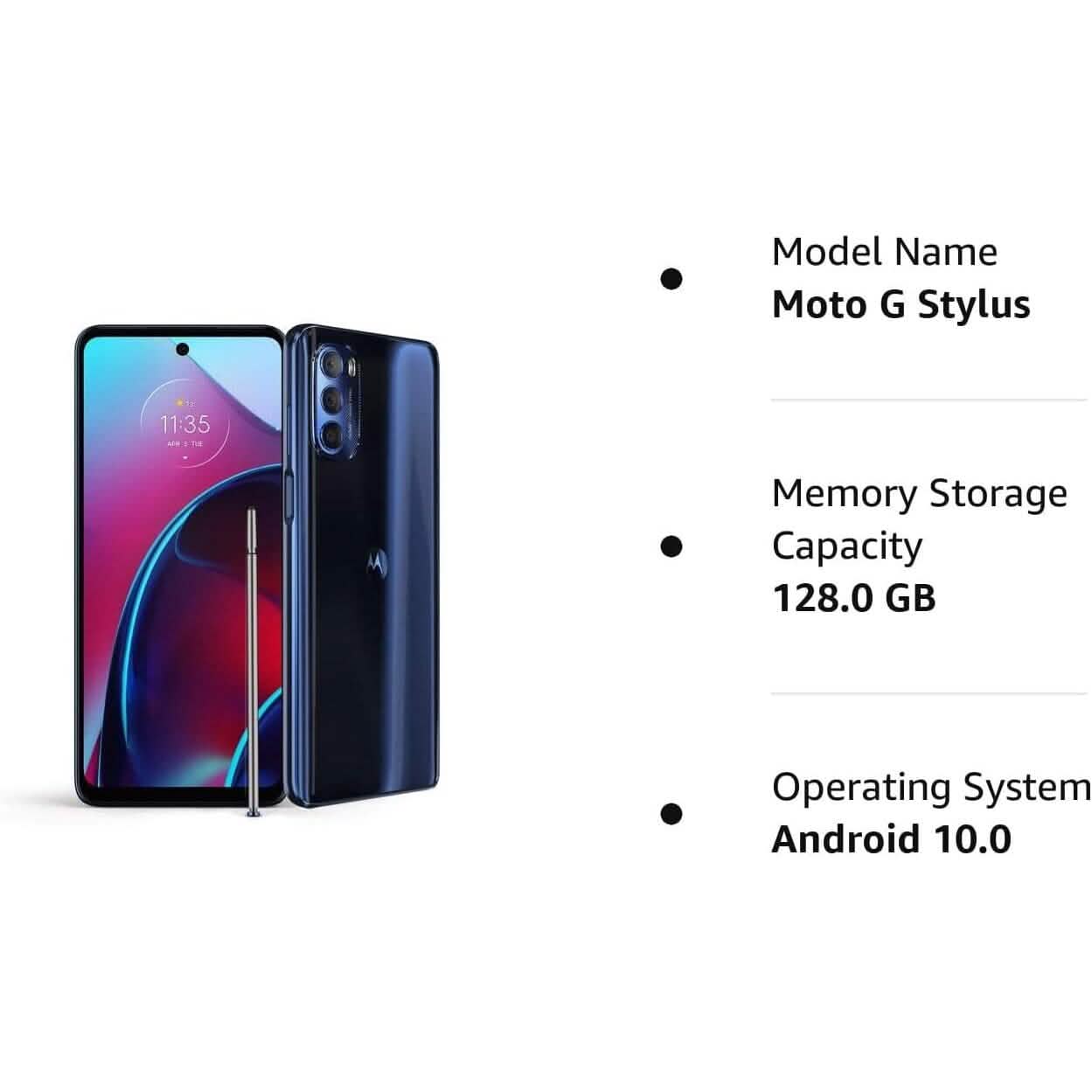 Motorola Moto G Stylus 2022 2-Day Battery 6/128GB Unlocked (Refurbished) Cell Phones - DailySale