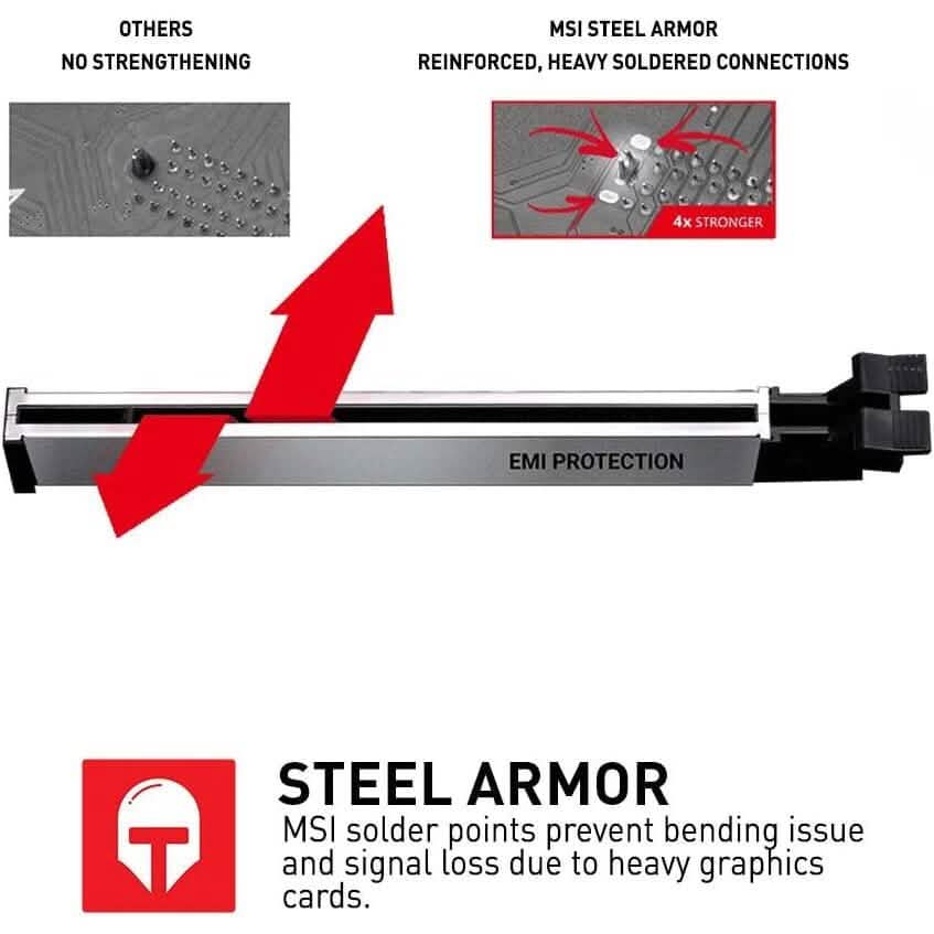 MSI B450 Gaming Plus MAX scheda Madre Presa AM4 ATX AMD B450 (Refurbished) Computer Accessories - DailySale