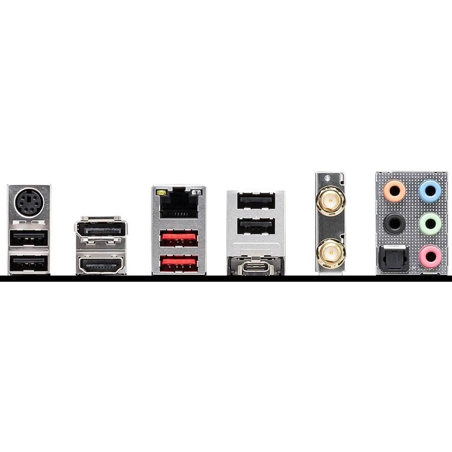 MSI B760 Gaming Plus WiFi Gaming Motherboard (Supports 12th/13th Gen Intel Processors, LGA 1700, DDR5, PCIe 4.0, M.2, 2.5Gbps LAN, USB 3.2 Gen2, Wi-Fi 6E, ATX) (Refurbished) Computer Accessories - DailySale