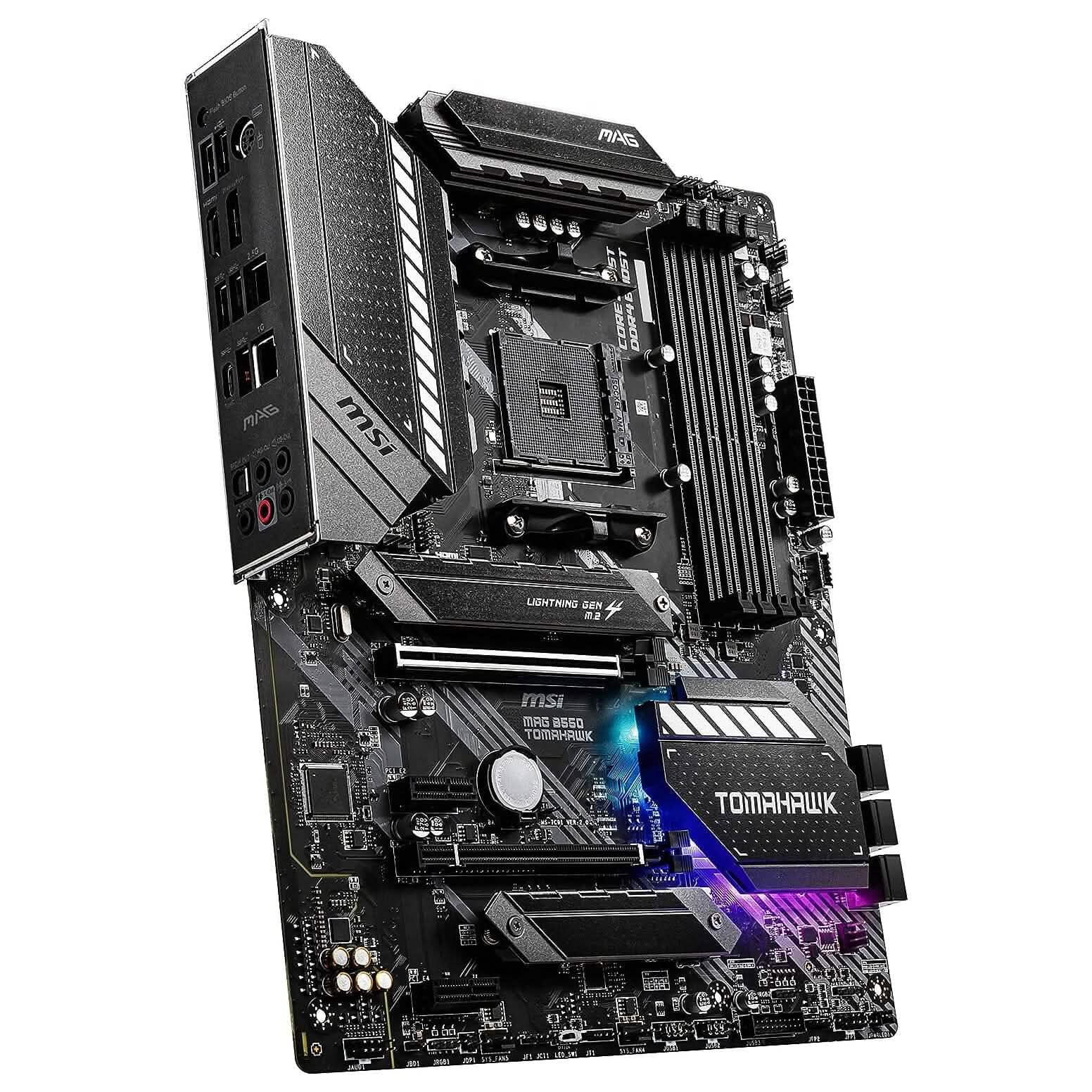 MSI MAG B550 Tomahawk Gaming Motherboard (Refurbished) Computer Accessories - DailySale
