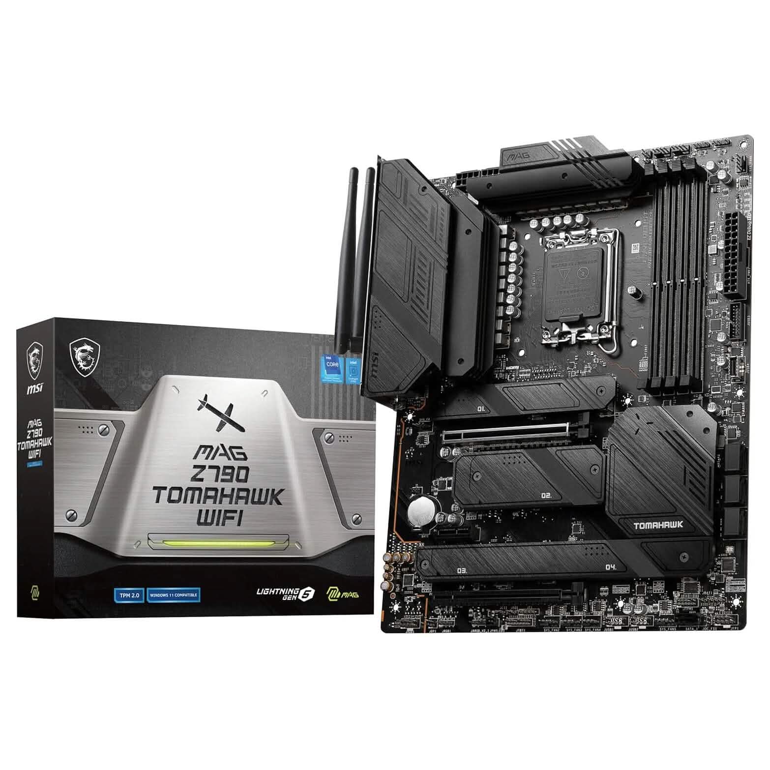 MSI MAG Z790 Tomahawk WiFi Gaming Motherboard (Refurbished) Computer Accessories - DailySale