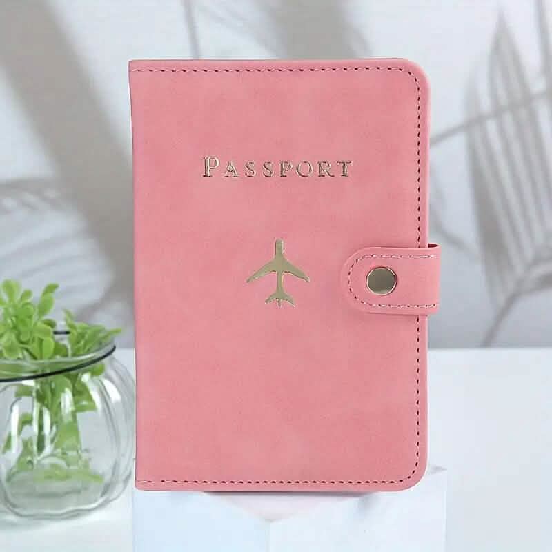 Multi-Functional Passport Protector Bags & Travel Pink - DailySale