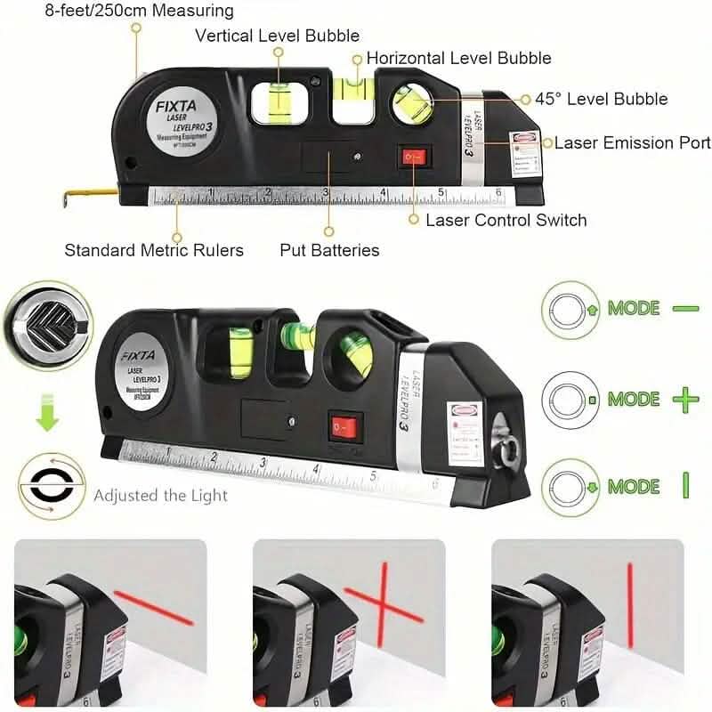 Multi-Purpose Laser Level Marking Tool Home Improvement - DailySale