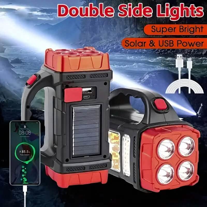 Multifunctional LED Solar Camping Light Sports & Outdoors - DailySale