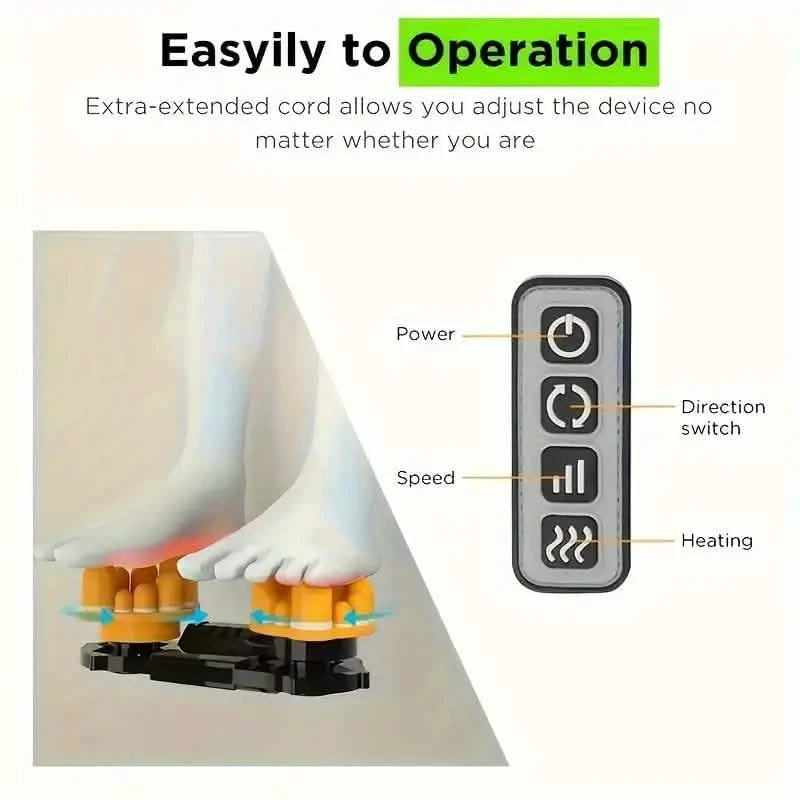 Muscle Fatigue Heating Foot Massager Wellness - DailySale