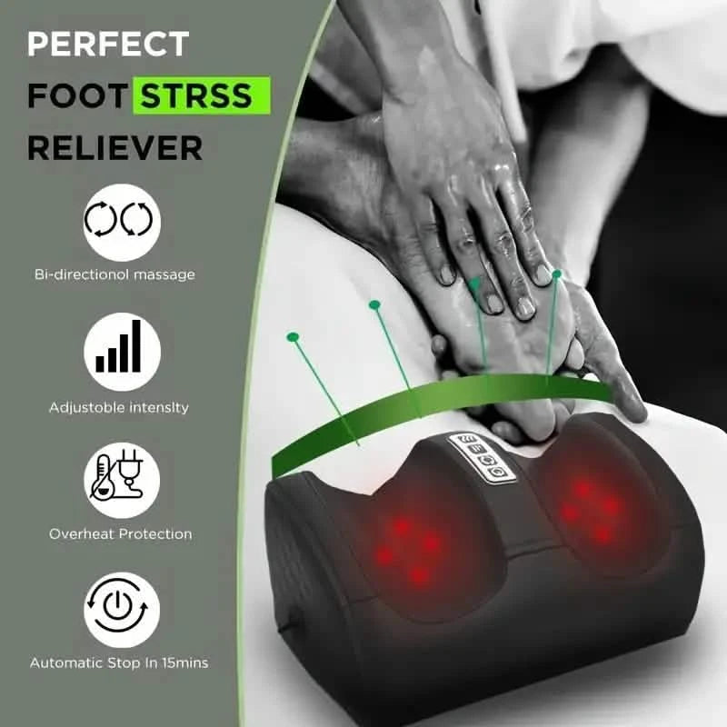 Muscle Fatigue Heating Foot Massager Wellness - DailySale