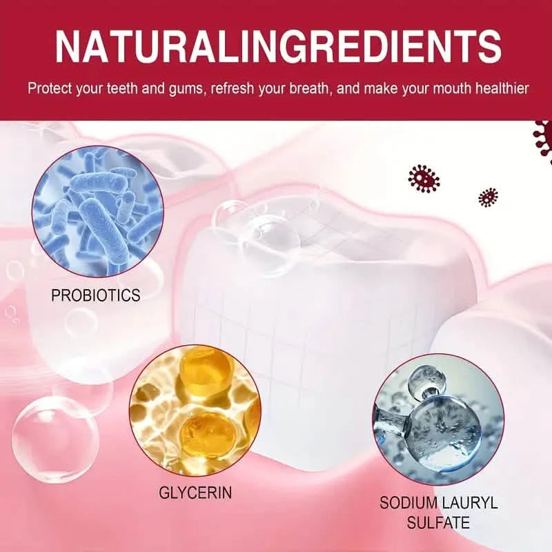 Natural Ingredients Ultra Probiotic Whitening Toothpaste for Fresh Breath Oral Care Beauty & Personal Care - DailySale