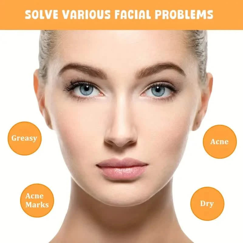 Natural Turmeric Glow Facial Cleanser - Gentle Foaming Face Wash for All Skin Types, Anti-Inflammatory, Brightening, and Hydrating - Cruelty-Free, Vegan, and Paraben-Free Skincare Beauty & Personal Care - DailySale