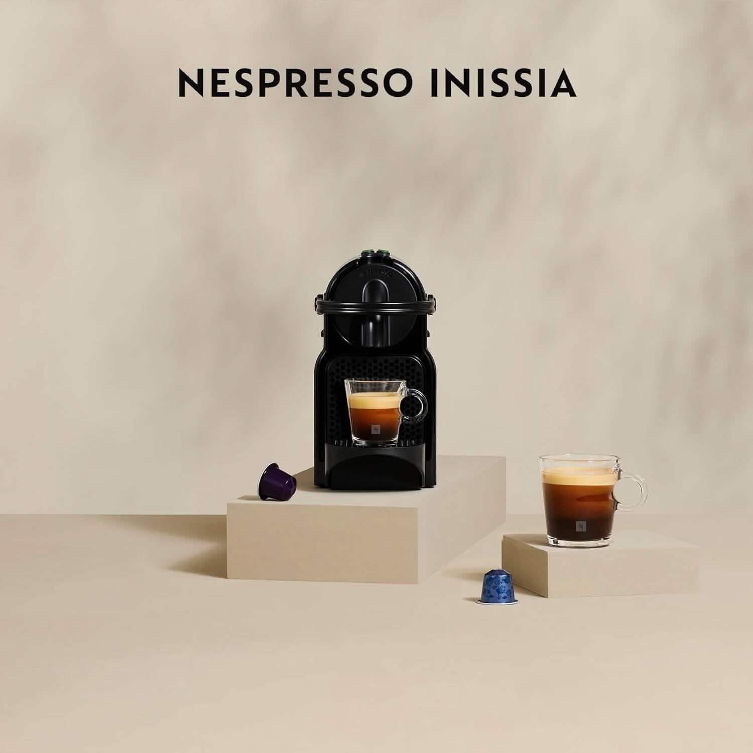 Nespresso Inissia 24 Ounce Espresso and Lungo Coffee Machine with Energy-Saving Mode Kitchen Appliances - DailySale